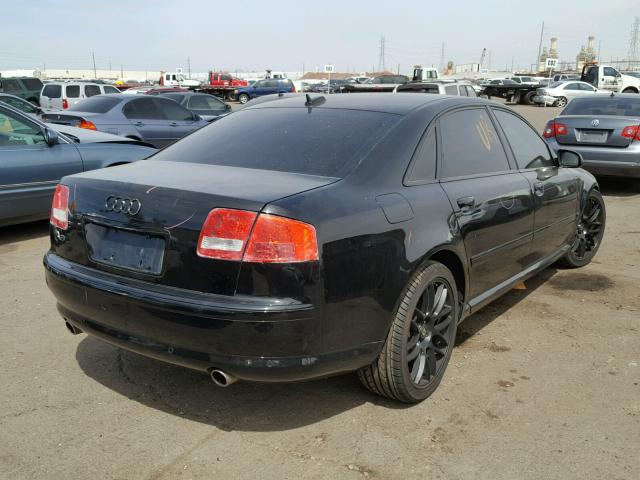 WAUML44EX5N014632 - 2005 AUDI A8 L QUATT BLACK photo 4