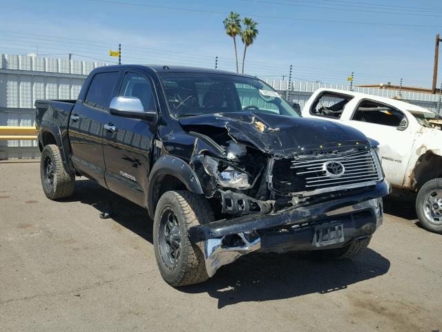 5TFHW5F10DX315294 - 2013 TOYOTA TUNDRA CRE BLACK photo 1