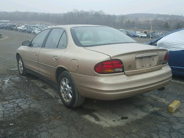 1G3WH52H12F140660 - 2002 OLDSMOBILE INTRIGUE G GOLD photo 3