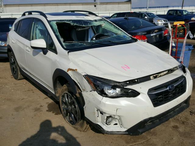 JF2GTADC3JH222830 - 2018 SUBARU CROSSTREK WHITE photo 1