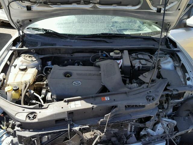 JM1BK12G581863630 - 2008 MAZDA 3 I SILVER photo 7