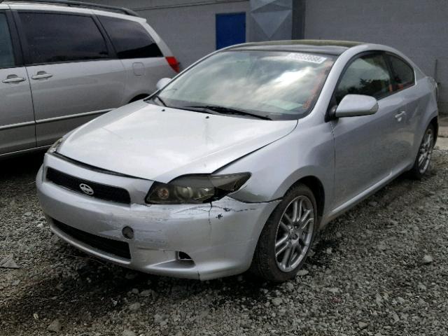 JTKDE167980235143 - 2008 TOYOTA SCION TC 银色 照片 2