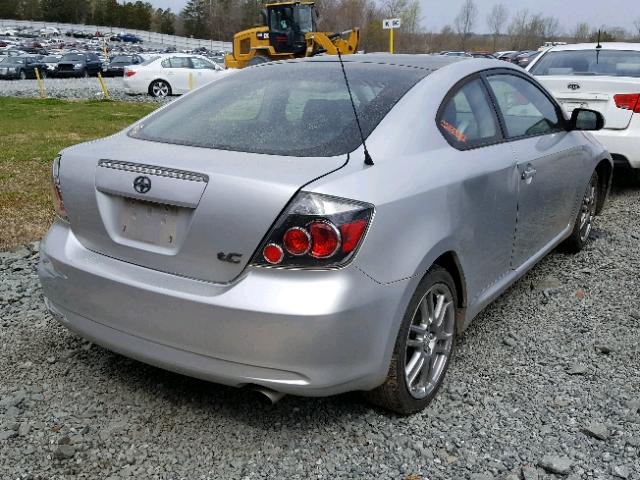 JTKDE167980235143 - 2008 TOYOTA SCION TC 银色 照片 4