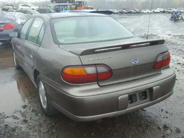 1G1NE52J1Y6182965 - 2000 CHEVROLET MALIBU LS 棕色 照片 3