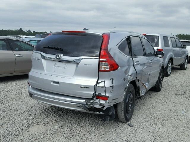 5J6RM3H99GL002168 - 2016 HONDA CR-V TOURI SILVER photo 4