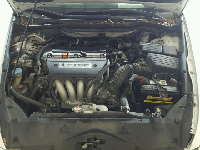 1HGCM56127A097285 - 2007 HONDA ACCORD VAL WHITE photo 7