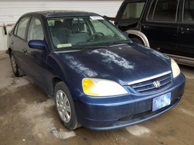 2HGES26723H540967 - 2003 HONDA CIVIC EX BLUE photo 1