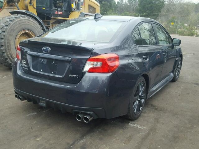 JF1VA1A63J9815436 - 2018 SUBARU WRX GRAY photo 4