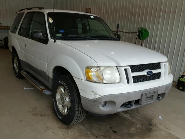 1FMYU70E01UC58732 - 2001 FORD EXPLORER S WHITE photo 1