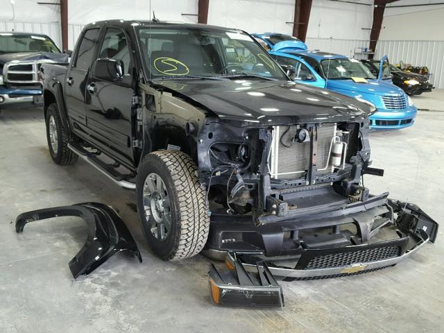 1GCHTDFE3C8123382 - 2012 CHEVROLET COLORADO L BLACK photo 1