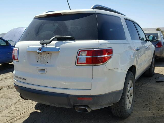 5GZER23788J119645 - 2008 SATURN OUTLOOK XR თეთრი ფოტო 4