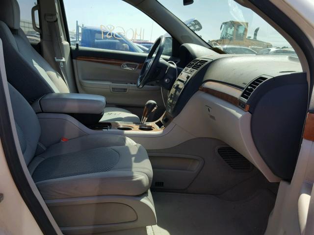 5GZER23788J119645 - 2008 SATURN OUTLOOK XR თეთრი ფოტო 5