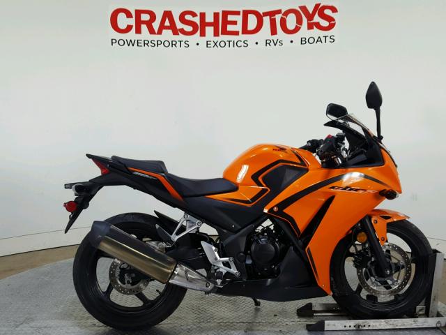 MLHNC5103G5201359 - 2016 HONDA CBR300 R ORANGE photo 1