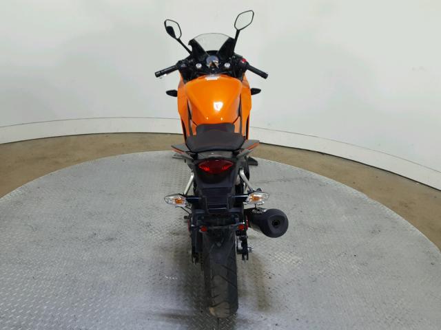 MLHNC5103G5201359 - 2016 HONDA CBR300 R ORANGE photo 9