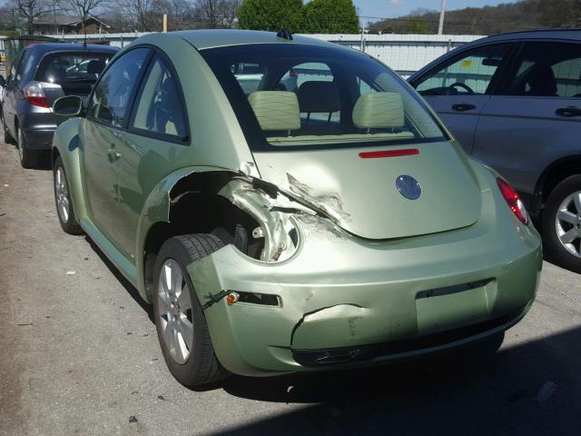 3VWPW31C88M507323 - 2008 VOLKSWAGEN NEW BEETLE 绿色 照片 3