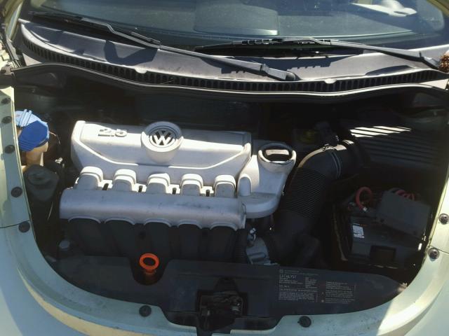 3VWPW31C88M507323 - 2008 VOLKSWAGEN NEW BEETLE 绿色 照片 7