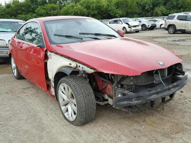 WBAKE3C55BE441726 - 2011 BMW 328 I RED photo 1