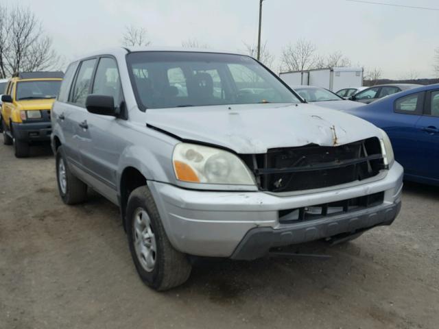 2HKYF18113H528769 - 2003 HONDA PILOT LX SILVER photo 1