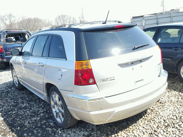 2A8GF78X88R637915 - 2008 CHRYSLER PACIFICA L SILVER photo 3