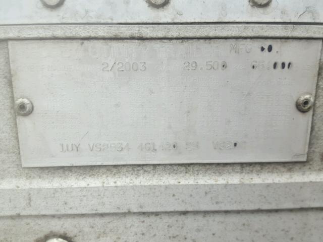 1UYVS25344G142025 - 2004 UTILITY VAN WHITE photo 10