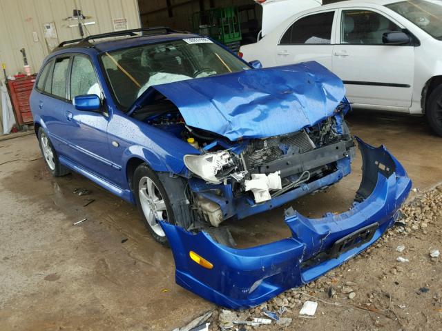 JM1BJ245231119870 - 2003 MAZDA PROTEGE PR BLUE photo 1