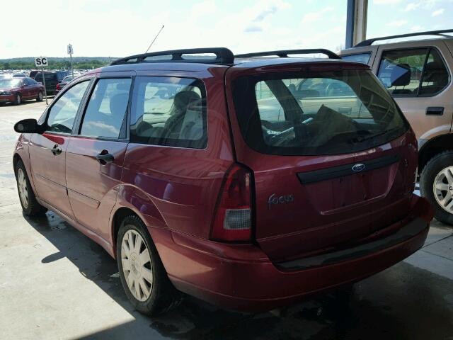 1FAHP363X4W176015 - 2004 FORD FOCUS SE RED photo 3