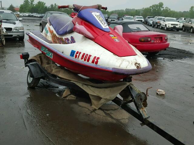 KAW52281F595 - 1995 KAWASAKI JET SKI RED photo 1