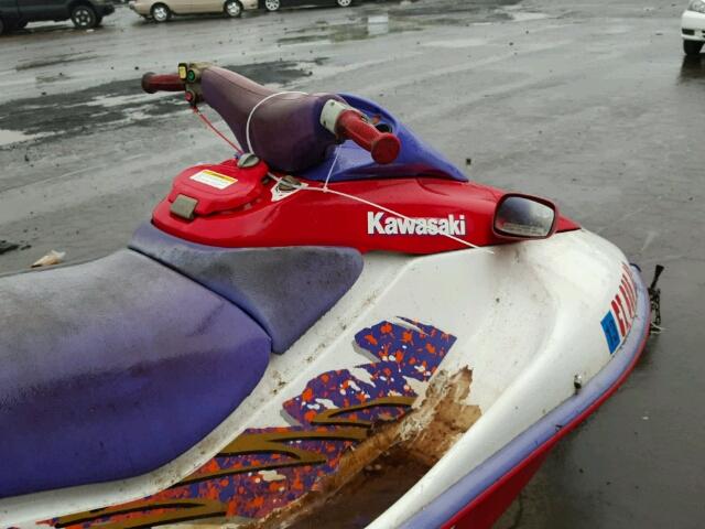 KAW52281F595 - 1995 KAWASAKI JET SKI RED photo 5