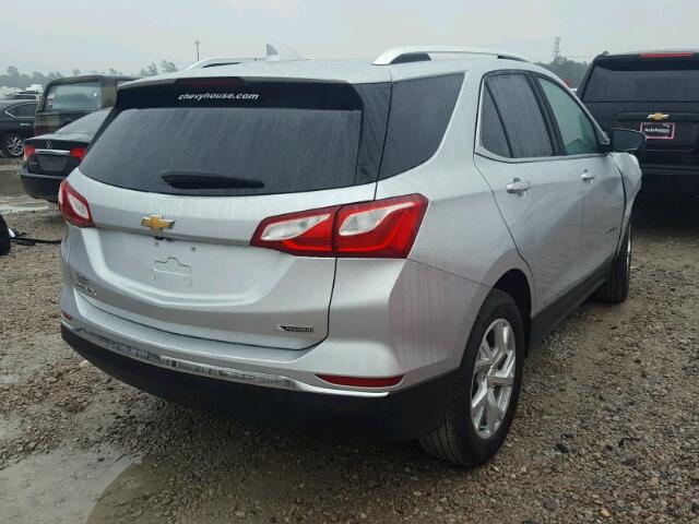 3GNAXMEVXJS534250 - 2018 CHEVROLET EQUINOX PR SILVER photo 4