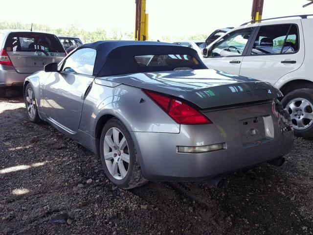 JN1AZ36A94T011906 - 2004 NISSAN 350Z ROADS GRAY photo 3