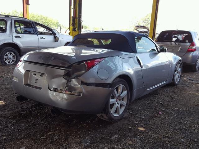 JN1AZ36A94T011906 - 2004 NISSAN 350Z ROADS GRAY photo 4