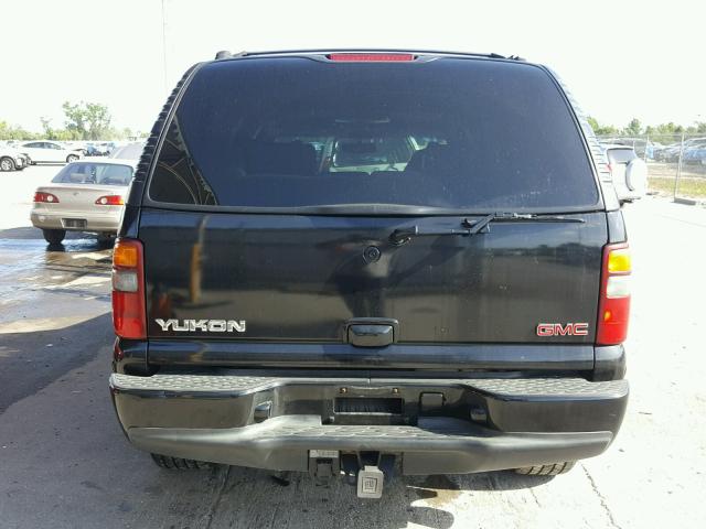 1GKEK63U42J255608 - 2002 GMC DENALI BLACK photo 9