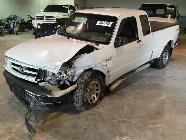 4F4YR16U14TM10150 - 2004 MAZDA B3000 CAB WHITE photo 2