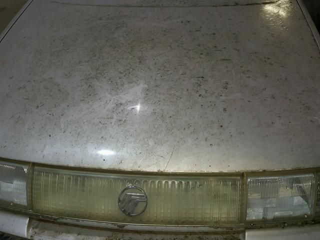 1MEBM55U8KA605420 - 1989 MERCURY SABLE GS SILVER photo 7