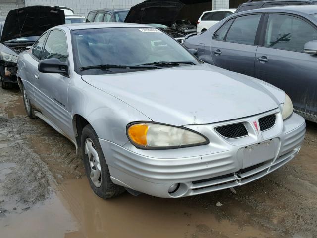 1G2NE12T81M682127 - 2001 PONTIAC GRAND AM S Gümüş foto 1