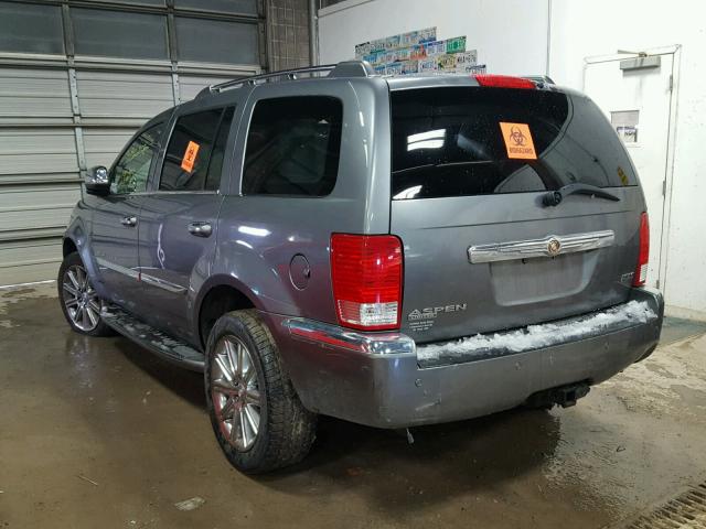 1A8HW58267F553062 - 2007 CHRYSLER ASPEN LIMI GRAY photo 3