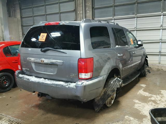 1A8HW58267F553062 - 2007 CHRYSLER ASPEN LIMI GRAY photo 4