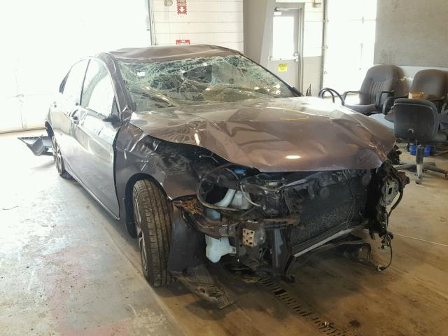 1HGCR2F35FA009281 - 2015 HONDA ACCORD LX GRAY photo 1