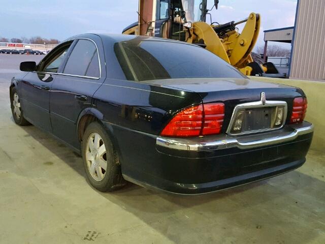 1LNHM87AX2Y632587 - 2002 LINCOLN LS 黑色 照片 3