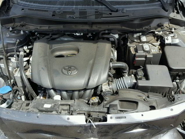 3MYDLBYV9HY167819 - 2017 TOYOTA YARIS IA GRAY photo 7