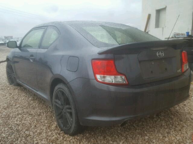 JTKJF5C7XD3045887 - 2013 TOYOTA SCION TC ნაცრისფერი ფოტო 3