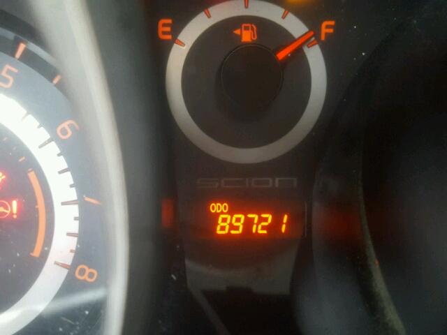 JTKJF5C7XD3045887 - 2013 TOYOTA SCION TC ნაცრისფერი ფოტო 8