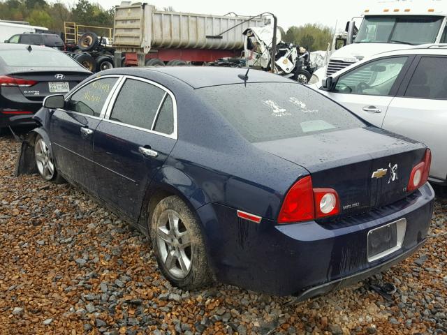 1G1ZG57B79F186761 - 2009 CHEVROLET MALIBU LS ლურჯი ფოტო 3