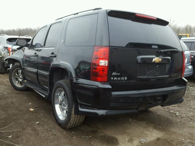 1GNFK13007J148179 - 2007 CHEVROLET TAHOE K150 BLACK photo 3