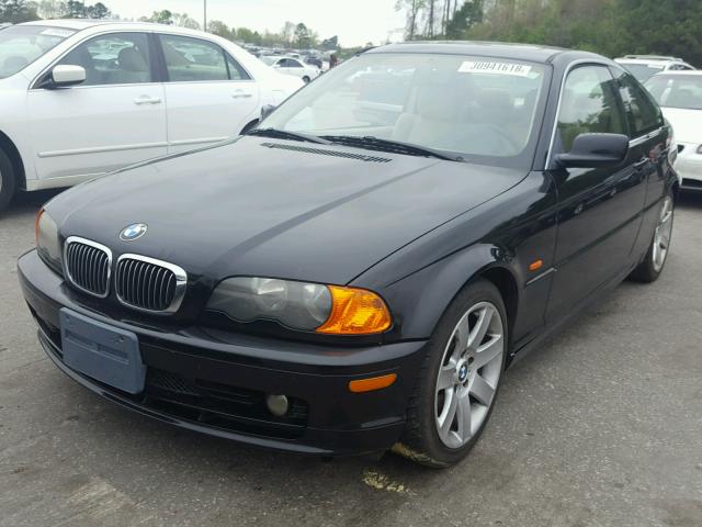 WBABM3348YJN80078 - 2000 BMW 323 CI BLACK photo 2