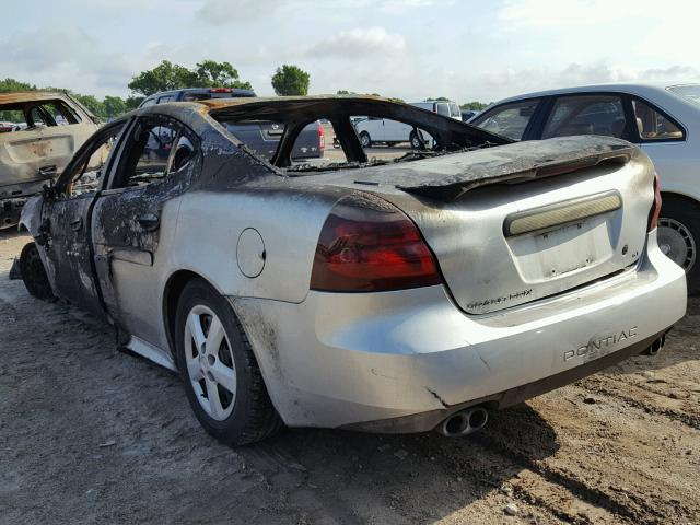 2G2WP522041111342 - 2004 PONTIAC GRAND PRIX SILVER photo 3