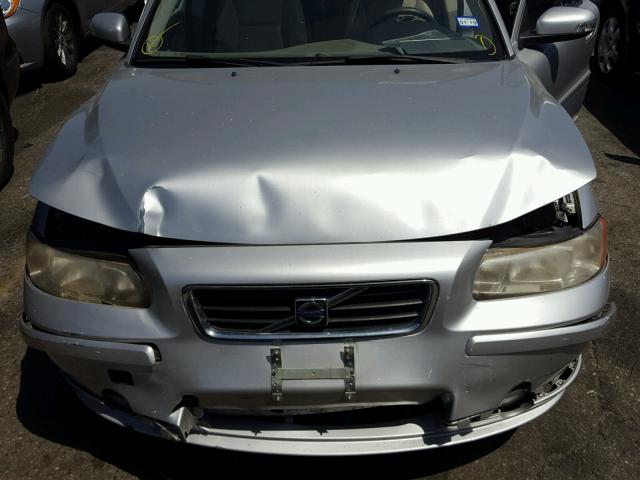 YV1RS547872639077 - 2007 VOLVO S60 T5 SILVER photo 7