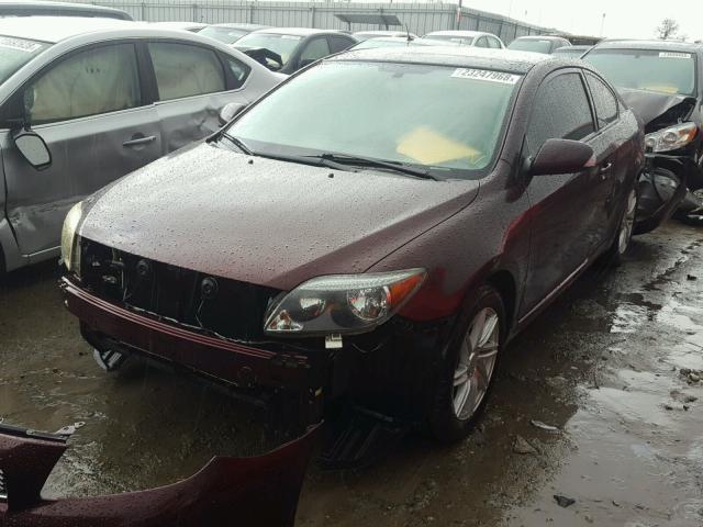 JTKDE177560102777 - 2006 TOYOTA SCION TC 栗色 照片 2