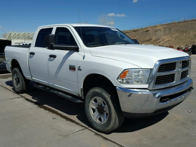 3C6UD5CL8CG312728 - 2012 DODGE RAM 2500 S WHITE photo 1