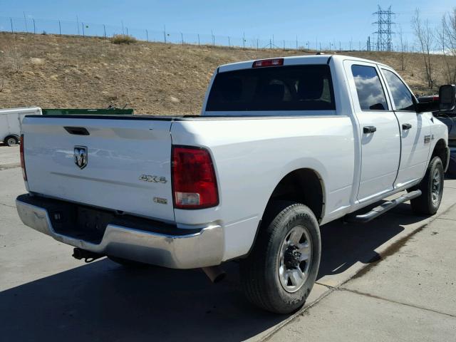 3C6UD5CL8CG312728 - 2012 DODGE RAM 2500 S WHITE photo 4